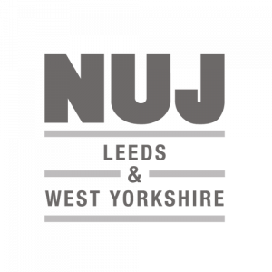 NUJ Leeds and West Yorkshire logo.
